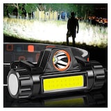 thumbnail of Lanterna de cabeça recarregável Lanterna de cabeça LED recarregável por USB