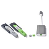 thumbnail of [SmartKeeper ESSENTIAL] 4 x Mini Display Port Schlösser mit 1 x Micro Typ Schlüssel / Grau