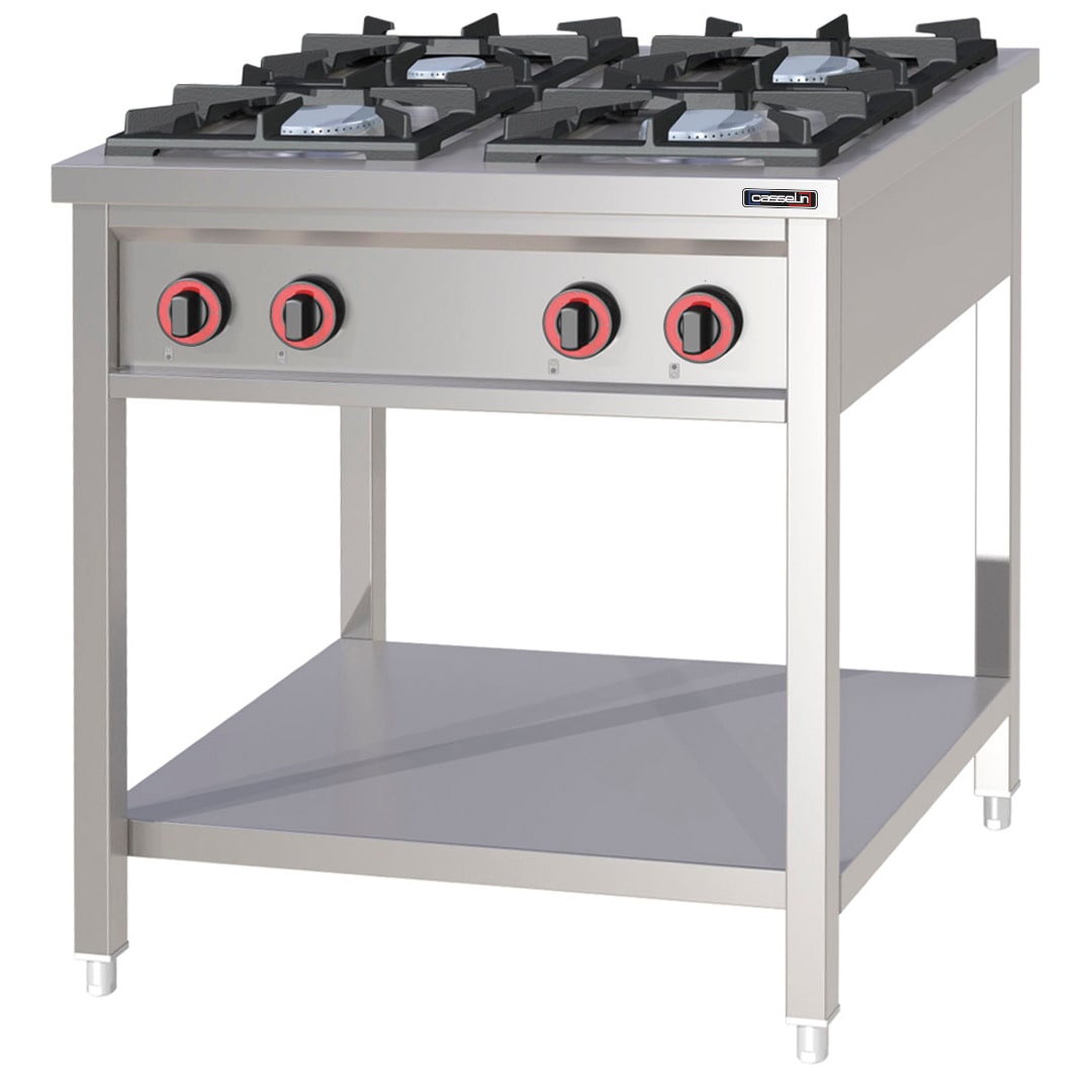 Fourneau à gaz - 4 feux CFOG4 Casselin