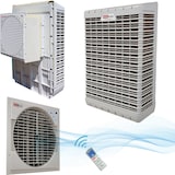 thumbnail of PARS EcoTech Climatizador evaporativo a pared ECOwall-6000, caudal de 6.000m3/h REALES + lámpara UV