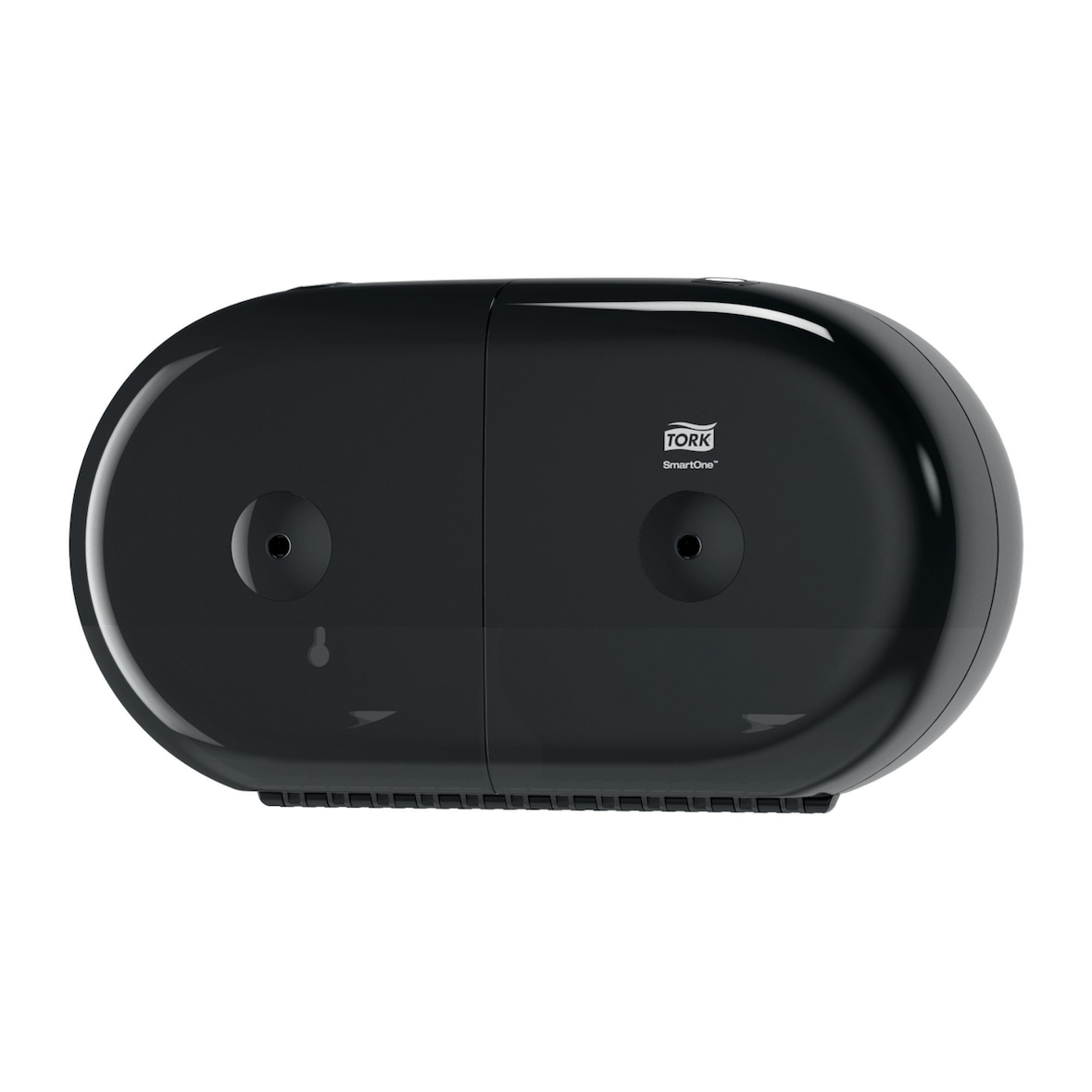 TORK SmartOne® Mini Doppelrollenspender 682008 für Toilettenpapier, schwarz