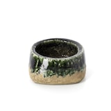 thumbnail of Bazar Bizar Cache-pot en grès cérame 16.5x16.5x8 cm vert béton
