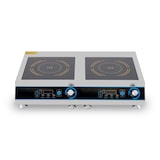 thumbnail of Piastra ad induzione doppia 68x45x14,5h cm 7 kW