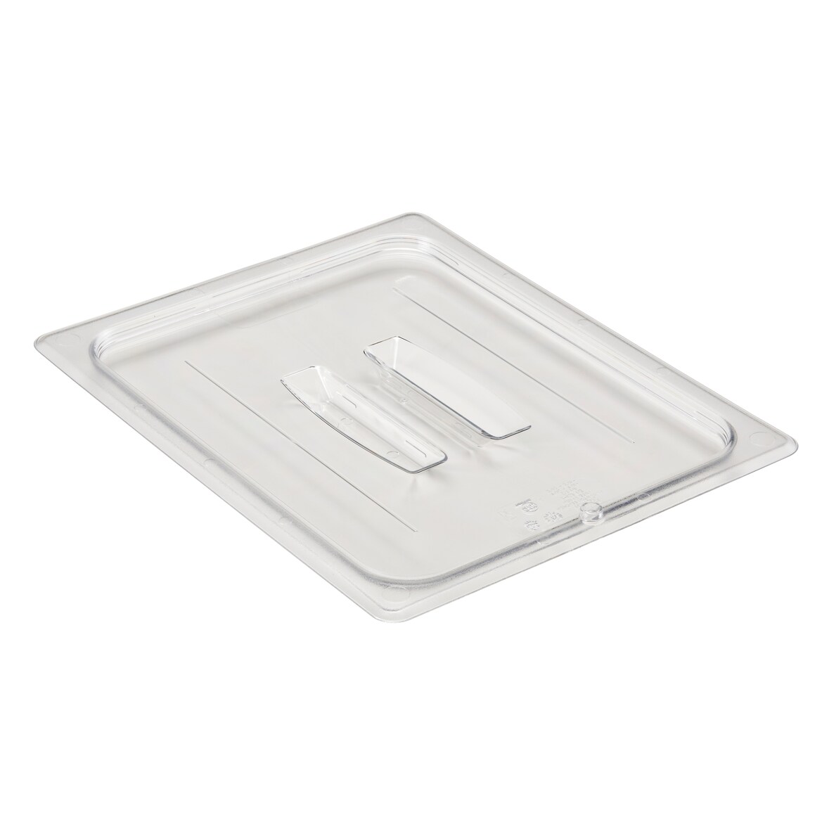 CAMBRO 20CWCH-135/6 - Tampa com alça GN 1/2 - 26,5 x 32,5 cm - (Não inclui recipiente) - Transparente - Caixa com 6 unidades.