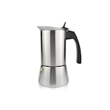 thumbnail of Milu 6598 Espressokoker set van roestvrij staal (6-delig) 6 kopjes, geschikt voor alle soorten kookplaten, incl inductiekookplaten - met veel extra's