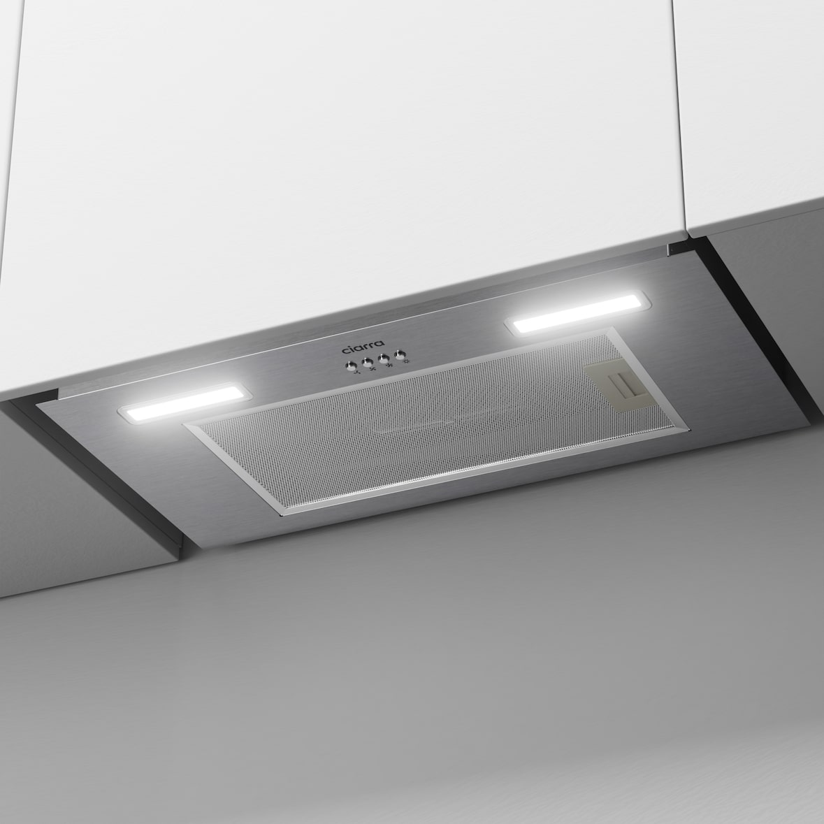 CIARRA Campana extractora bajo mueble A+++ 650 m³/h módulo ventilador campana extractora empotrada 60 cm campana empotrada VMS6926A