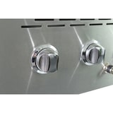 thumbnail of METRO Professional 8-Brenner Gasgrill mit Plancha, Edelstahl, 157 x 64 x 122 cm, fahrbar, silber