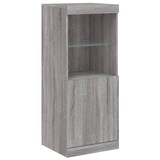 thumbnail of Helloshop26 - Buffet credenza cassettiera armadio mobile contenitore organizer per cucina soggiorno salotto con luci a LED 3 pezzi 02_0037231
