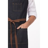thumbnail of Chef Works Memphis lang schort indigo
