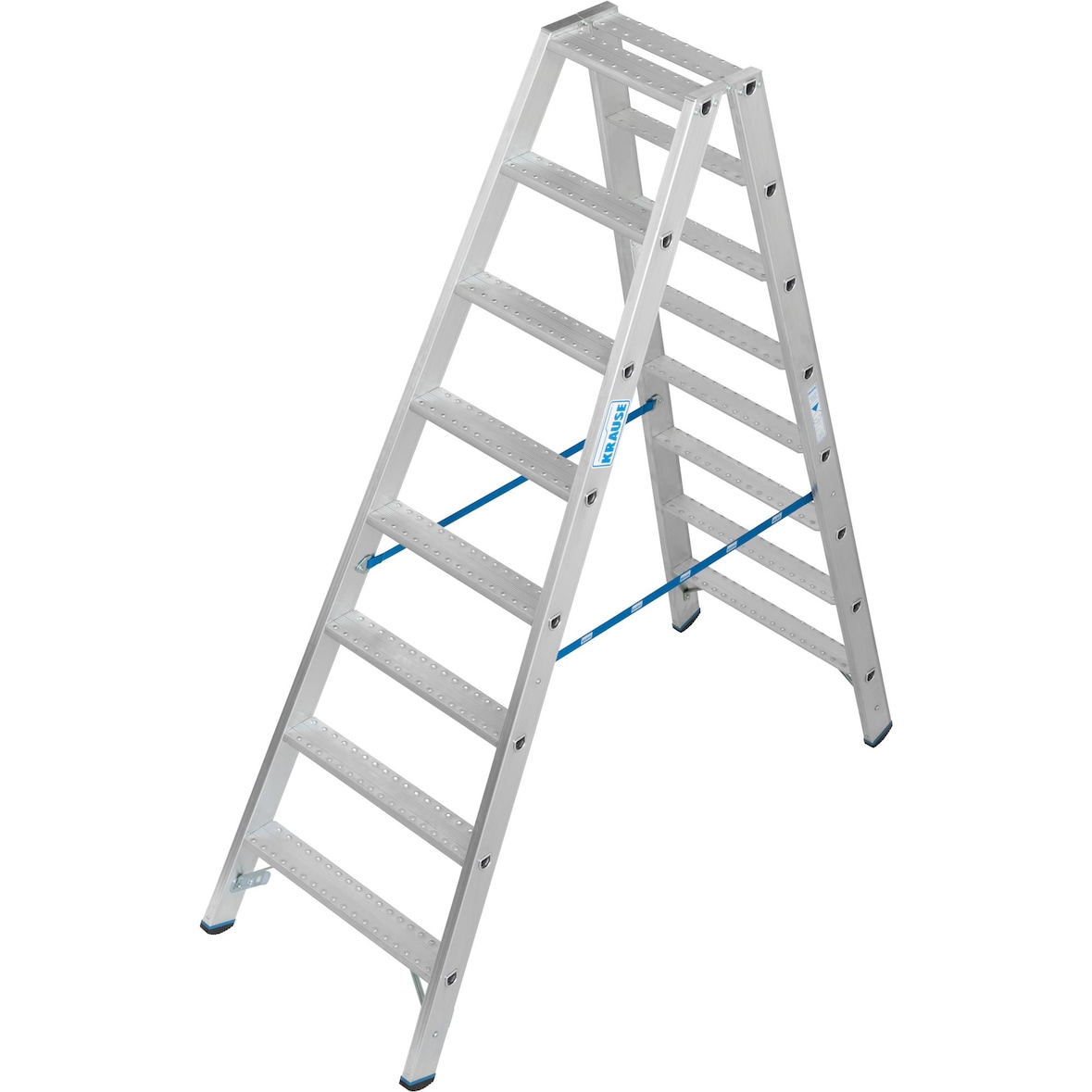 STABILO DoppelLeiter mit R13-Stufen, 2 x 8 Stufen, Arbeitshöhe 3,40 m