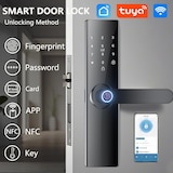 thumbnail of Serrure Connectée WiFi Empreinte Mot De Passe Avec Sécurité Avancée YONIS