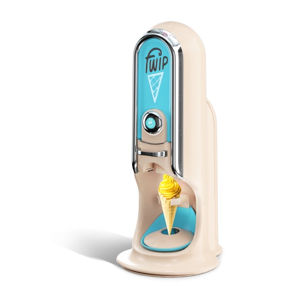 fwip Speiseeismaschine Portobello OLED Edition inkl. Gefrierschrank