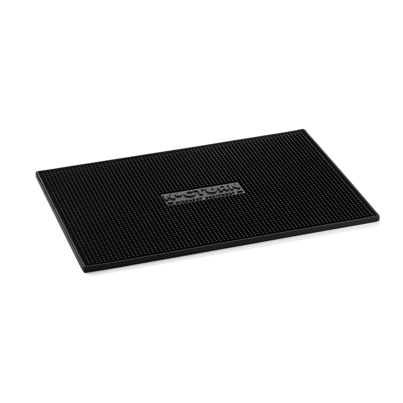 6x Barmatte Nocturn, 45 x 30 x 1 cm, Gummi