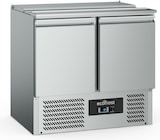 thumbnail of Gastro Edelstahl Kühltisch Kühltheke Saladette 2 Türen 240l 2x 1/1GN +2/+8°C
