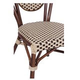 thumbnail of pemora 2-er Set Bistrostuhl Outdoor-Stuhl Terrassenstuhl Balkonstuhl Balkonmöbel BAMBU Bambusoptik beige/braun