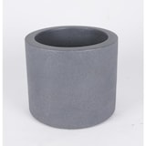 thumbnail of Blumenkübel `Kubus` Übertopf Outdoor ø39cm H33cm Pflanzengefäß grau mit Rollen Grau 39