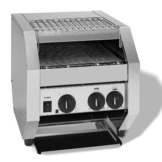 Milantoast - Volledig Optioneel Bandbroodrooster 220-240V 50/60Hz 2,1Kw