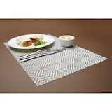 thumbnail of Tappetino, motivo geometrico – set, HENDI, Argento, 6 pezzi, 450x300mm