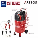 thumbnail of Compressore ad Aria Compressa 1500W | 30l | incluso set da 13 Pezzi