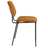 thumbnail of METRO PROFESSIONAL Chaise de restaurant rembourrée, Estora, acier/plastique, jaune, 2 unités