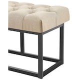 thumbnail of Bank Amun B stof taupe/120 cm