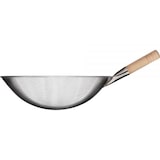 thumbnail of Wok-Pfanne, gebürsteter Edelstahl, Grifflänge 185 mm