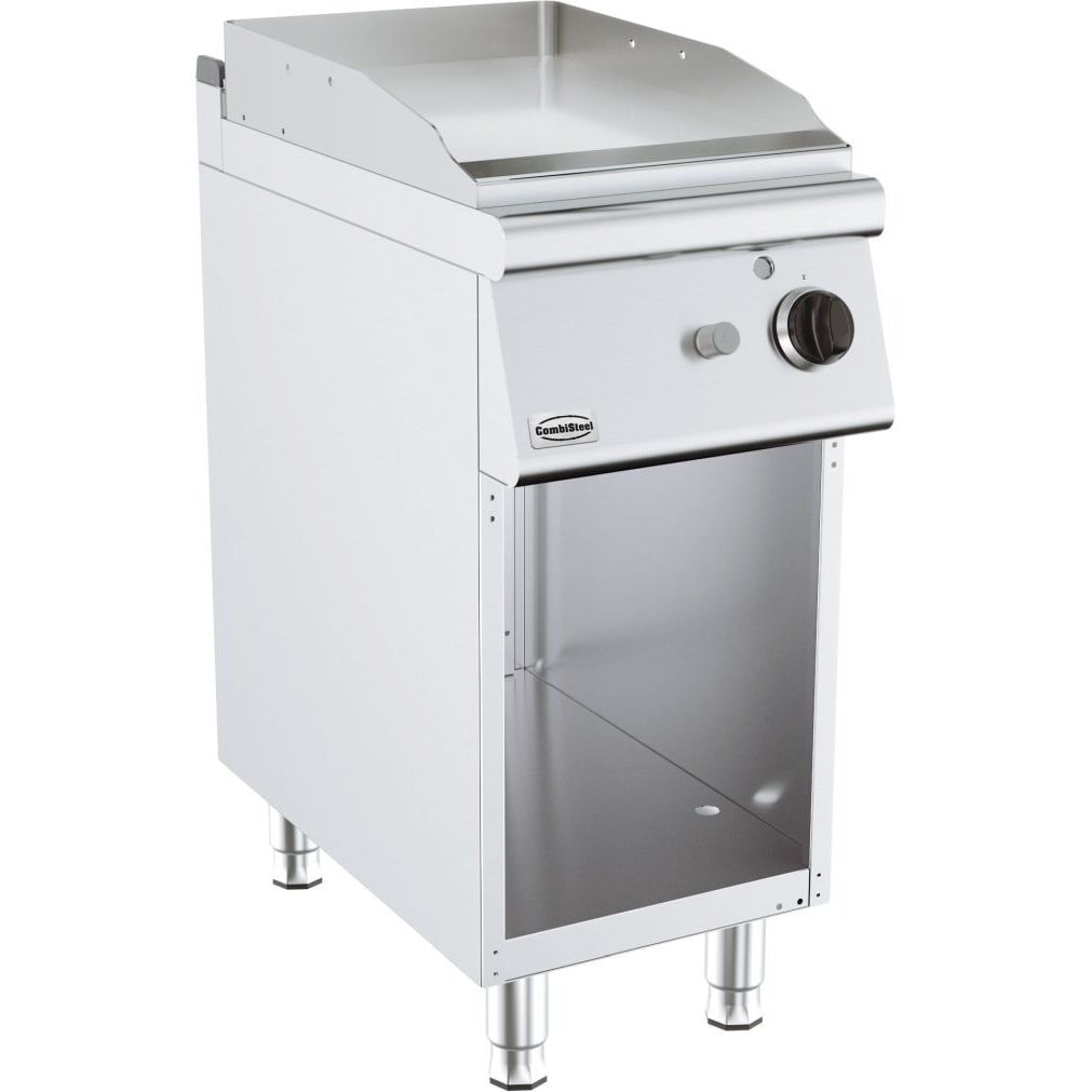 Base 700 Gas Grillplatte Chrom, Standmodell (B400 Mm)