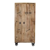 thumbnail of SIT Möbel Garderoben-Schrank | lackiertes Mango-Holz | natur-antik | mit Kleiderstange | B 90 x T 45 x H 190 cm | 01964-04 | Serie RUSTIC