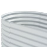 thumbnail of vidaXL Garten-Hochbeet 320x80x81 cm Verzinkter Stahl Silbern