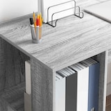 thumbnail of vidaXL Schreibtisch Graues Sonoma 130 x 50,5 x 75 cm Holzwerkstoff