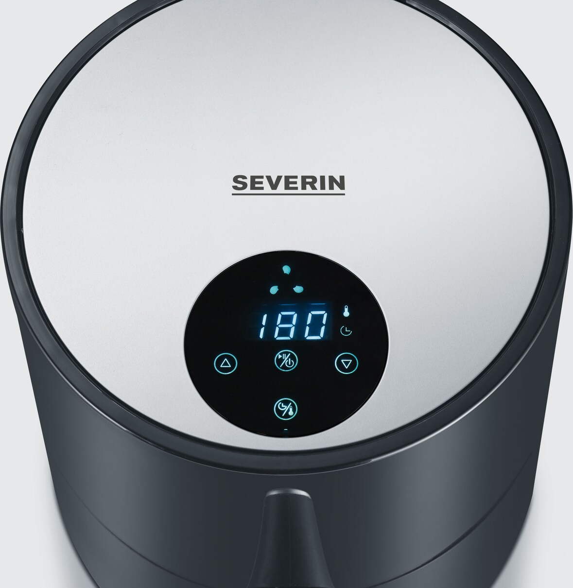 Freidora por aire compacta 1.8 L. Severin FR 2455 Negro 900 W