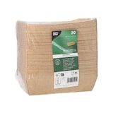 thumbnail of 50 Snacktrays, Pappe "pure" 3,5 cm x 8,5 cm x 15,5 cm braun