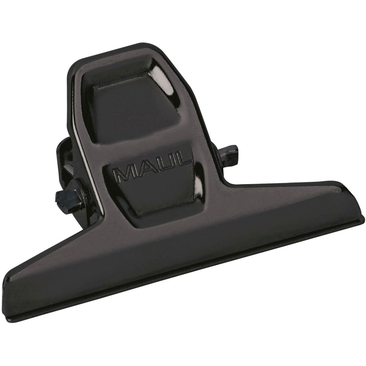 Brief-Klemmer Maulpro 55mm schwarz VE=10x2 Stück