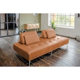 thumbnail of Sofá KAWOLA Sofá cama WIOLO sofá de piel coñac