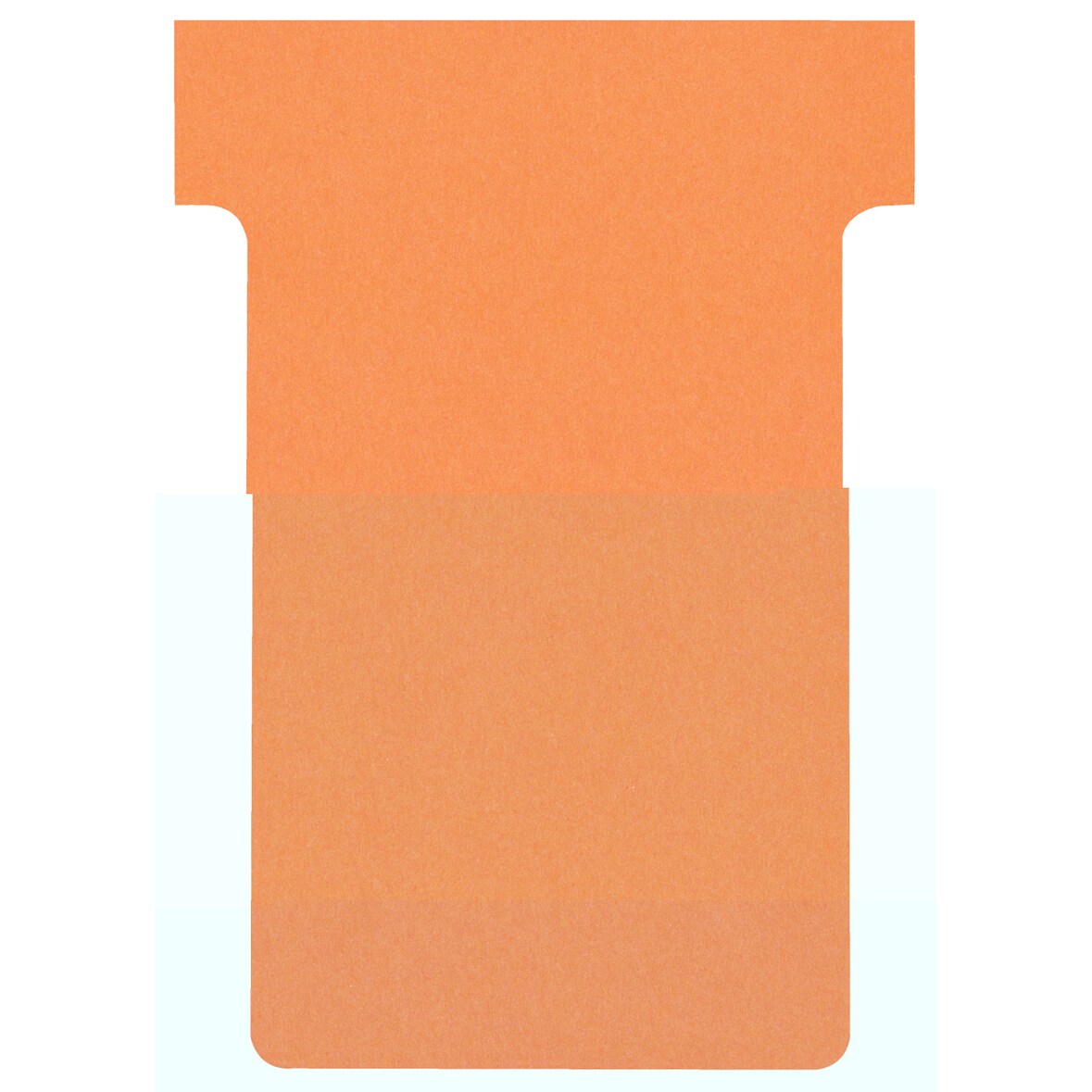 NOBO Etui de 500 fiches T en carton, 170 g/m2, indice 2, orange