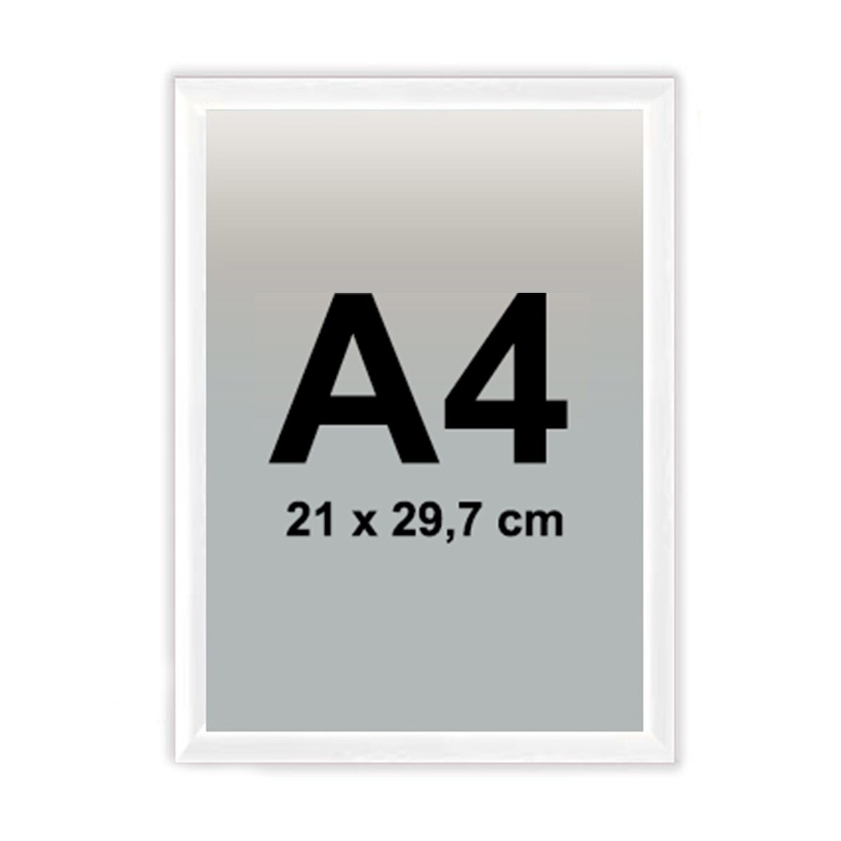 Cadre Clic Clac A4 BLANC