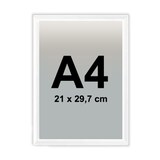 thumbnail of Cadre Clic Clac A4 BLANC