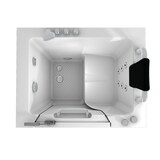 thumbnail of Sitzwanne Whirlpool Badewanne mit Tür S02WP-TH-B-R 100x78cm