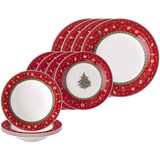 thumbnail of Villeroy & Boch Toy's Delight Tellerset 12-teilig Rot (rund)