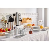 thumbnail of aro Plat bord, porselein, Ø 24 cm, wit, 6 stuks