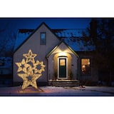 thumbnail of METRO PROFESSIONAL LED-Sternen Figur, Aluminium, 138 x 20 x 180 cm, 1275 LEDs, 80 W, warm- und kaltweiß