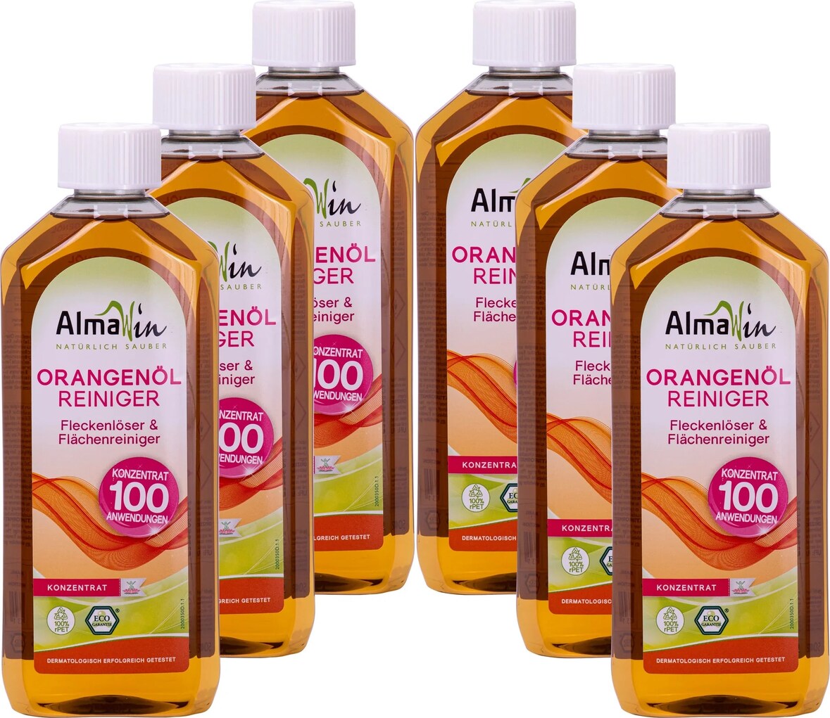 ALMAWIN Orangenölreiniger 500 ml x 6 Flaschen Konzentrat