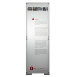 thumbnail of GALERIE Innenaufsteller mit umlaufenden Rahmen, 151 x 50 cm