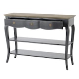 thumbnail of Console grand modèle grise Maddy -   Bois Amadeus 35.00x110.00 cm
