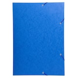 thumbnail of Exacompta - Réf. 59500E - Carton de 10 chemises à élastiques pour grand format - 32x44 cm pour documents au format A3 - couleurs assorties