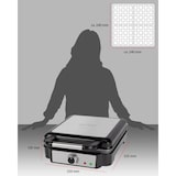 thumbnail of Doppeltes Waffeleisen proficook PC-WA1241 nichtintensive Nutzung Proficook