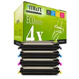 thumbnail of 4 Mehrwegtoner kompatible Lasertoner ersetzt HP C9730A-33A 645A C9731A C9733A C9732A Mehrfarbig