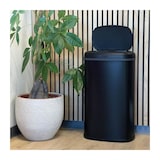 thumbnail of Poubelle Cuisine Automatique - Logan - Kitchen Move - 58 L - Inox Noir Mat Avec Cerclage