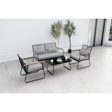 thumbnail of acamp paxos Lounge Set 4-teilig anth/bambus/
