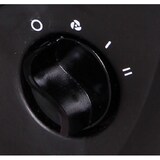 thumbnail of LEX Heizlüfter Ventilator Elektroheizer Heizgerät Heizung max. 2000W Schwarz